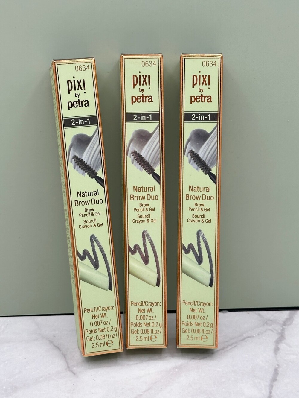 Pixi Natural Brow Gel & Pencil 3-Pack
